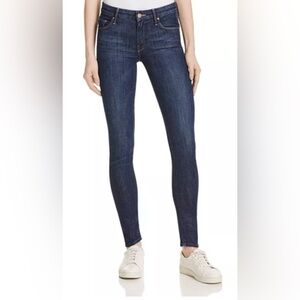 MOTHER The Looker Skinny Jeans in Clean Sweep (dark wash denim), size 26, EUC